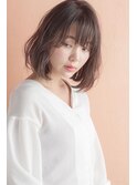 大人可愛いふんわりボブ/女性らしい柔らかカール