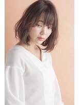 キー(kii) 大人可愛いふんわりボブ/女性らしい柔らかカール