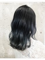 美容室 イズ 館林店(Iz)&nbsp;スノーブルー_セシルカット_ココアブラウン