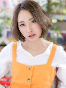 カバーヘア ブリス 戸田公園西口店(COVER HAIR bliss) ★アースカラーニュアンスカール抜け感小顔ボブ20代30代40代★7