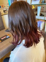 ヘアーブランドジン パルト(HAIR BRAND Jin Palt)&nbsp;グッとオシャレに！グラデーションカラー！