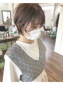 ラベンダーアッシュ×大人ニュアンスショート♪