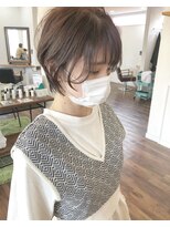 レジスタヘアーワークス (REGISTA hair works) ラベンダーアッシュ×大人ニュアンスショート♪