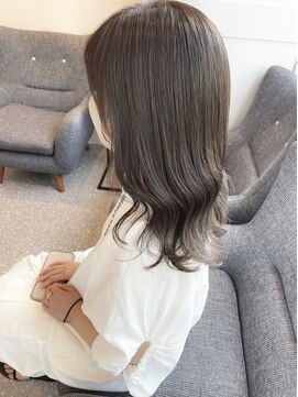 エレノア 梅田店(Eleanor) ハイライト×オリーブグレージュ