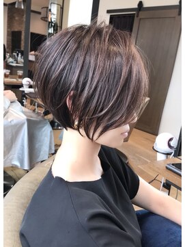 バンプ ギンザ(BUMP GINZA) 《30代40代》白髪ぼかしハイライト×前下がりボブ【イケダ】