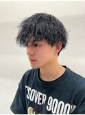 20代30代メンズツイストパーマ束感トラッドオシャレ感ショート