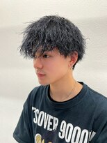 アッシュタカサキ(ash takasaki)&nbsp;20代30代メンズツイストパーマ束感トラッドオシャレ感ショート