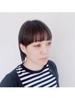 ノノリリ(NONORIRI)&nbsp;40代50代大人可愛いこなれストレートボブディオリーブカラー秋色