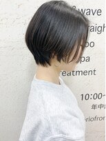 モリオ フロム ロンドン サッポロファクトリー店(morio FROM LONDON)&nbsp;【morio札幌】札幌ショート　大人かわいい黒髪ショートボブ