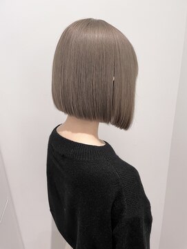 サンド 大阪梅田(sand) ショートカット/ショートボブ/グレージュカラー[大阪梅田駅]