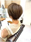 ショートボブ髪質改善スクールカットハイライト