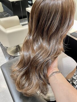 シファー(~Cifer) 艶感ホワイトブラウン大人女子スタイルお客様ヘア☆