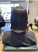 切りっぱなしボブ