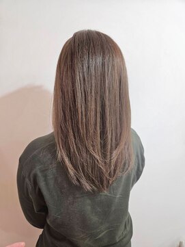 ツムグ 代官山 中目黒(TUMUGU) ハイライトグラデーションキャラメルブラウングレイヘア
