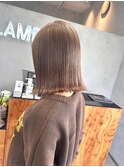 【LAMP hair】マロンベージュ