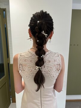 エミィ(emme) 【emme×笹川 】パーティスタイル/お呼ばれヘアー