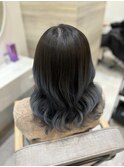 イメチェンヘアスタイル　ハッシュカット　フルバング