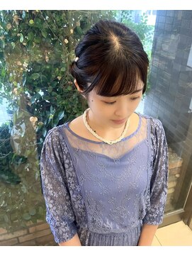 ファーレンピュアスウィート(fahren-pure-suite) partyヘアアレンジ