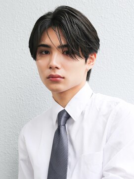 アフロート ディル(AFLOAT D'L) 韓国短髪ツーブロック束感モテる黒髪シークレットパーマ流行