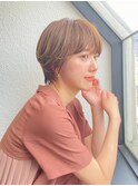 前髪あり大人ショートボブ20代30代40代表参道