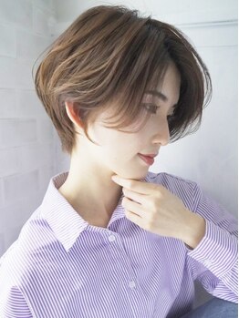 シェノン 近鉄奈良店(CHAINON)の写真/人気の白髪ぼかしハイライト♪大人女性に大人気☆暗色でも透明感があり、上品な色味を表現♪