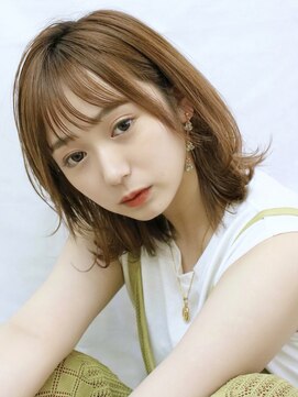 ロンドプランタン 恵比寿(Lond Printemps) 大人かわいいレイヤーくびれミディアム