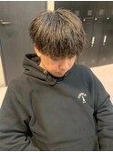 ソフトツイストパーマ/ニュアンスパーマ/メンズカット/黒髪