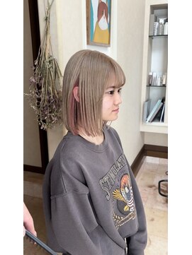 メルク(merc) カール/セミディ/シアーカラー/姫カット/インナー