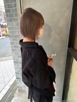 ネオリーブルノン 日吉(Neolive Runon)&nbsp;日吉/綱島　ホワイトグレージュミニウルフデジタルパーマ