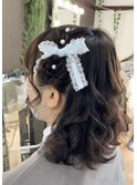 推し活ミディアムヘアアレンジ【京都/ヘアセット】