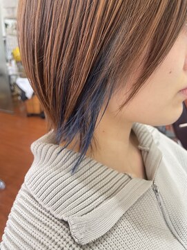 ロココ(ROCOCO) 切りっぱなしボブ