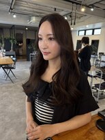 ナンバー(number+)&nbsp;20代30代30代グレージュ髪質改善カラーヨシンモリ透明感