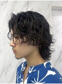 スパイラルパーマ/サーフカール/波打ちパーマ/グランジパーマ