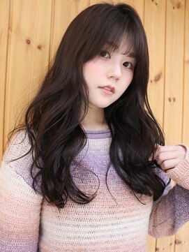 ブゾン(buZon) 【buZon ブゾン】ふんわりウェーブ×シースルーバング