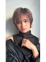 フラミューム 恵比寿(flammeum) 大人可愛い30代40代50代小顔◎マッシュショートボブ ウルフカッ