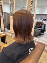 ビズヘアー グランバース(bisou hair grandbase) 切りっぱなしカット