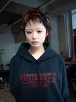 ギークス(GEEKS)&nbsp;【GEEKS渋谷】バズカット/デザインカラー/レイヤーショート/小顔