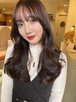 ホール(WHOLE) 【WHOLE】ロングレイヤー×ツヤ感カラー