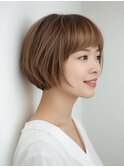 マッシュボブ/ベージュ系カラー/髪質改善【大宮】