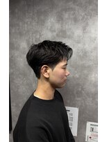 スピン 本八幡(SPIN)&nbsp;MEN’S HAIR/サーフカール/刈り上げセンターパート/本八幡
