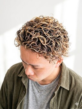 ECLART men.仙台店/バーバー/メンズサロン/メンズパーマ/眉毛【7月9日OPEN（予定）】 仙台　メンズパーマ　スパイラルパーマ