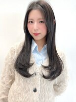 アフロート ルヴア(AFLOAT RUVUA)&nbsp;あむstyle 2way前髪小顔レイヤー韓国ヘア10代20代30代