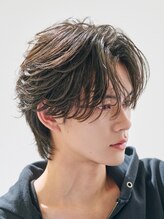 オーシャントーキョー 原宿(OCEAN TOKYO)&nbsp;イージスナチュラルセンターパート×ニュアンスパーマ