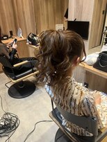 ソルビア ヘアセット(solvia)&nbsp;高めポニーテール