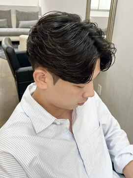 アメリ(AMELIE) 【児玉楽人】3分でセットできる！毛流れニュアンスパーマ