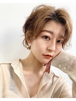 lico by rimo【リコ】辻堂/レイヤーカット/髪質改善/縮毛矯正/白髪染め&nbsp;【lico】ショートカット　パーマ