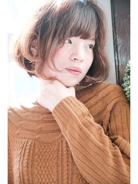 ヘアーアンドアトリエ マール(Hair&Atelier Marl) 【Marl】ふわふわカールのボブスタイル