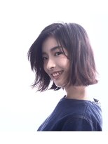 クオーレ(CUORE)&nbsp;☆大人可愛い☆前下がり切りっぱなしボブ