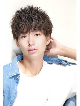 リップスヘアー 銀座(LIPPS hair) 癖パラフ無造作マッシュワイルドビジカジ刈り上げツーブロック