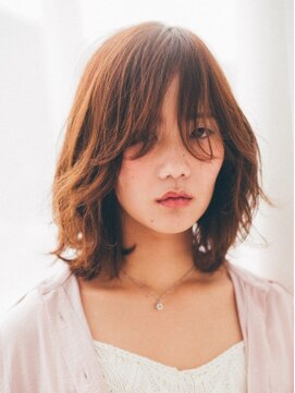 エマージュ 川崎(Emerge) ゆるふわミディアムボブ